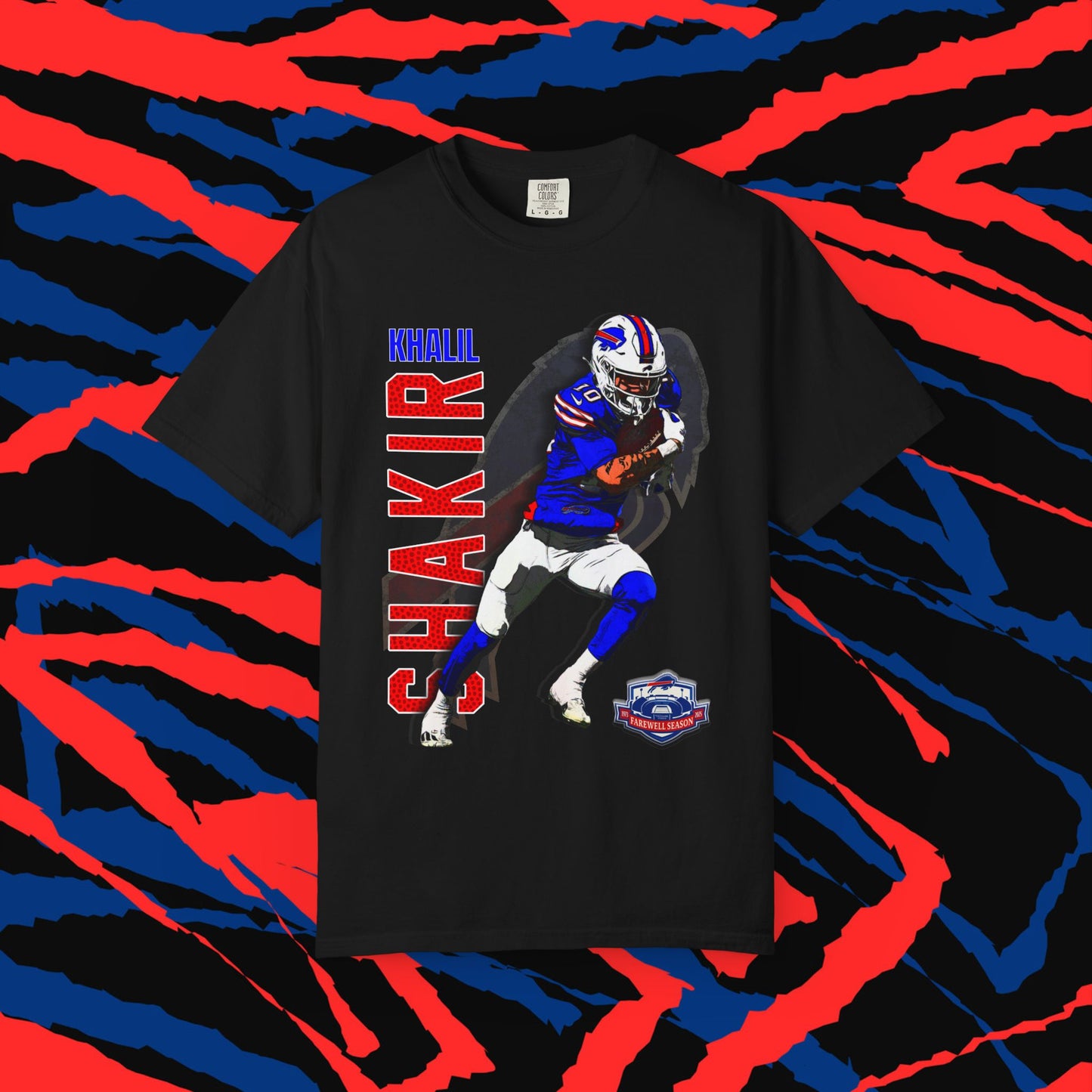 Buffalo Bills Tees | Khalil Shakir | Farewell Defenders
