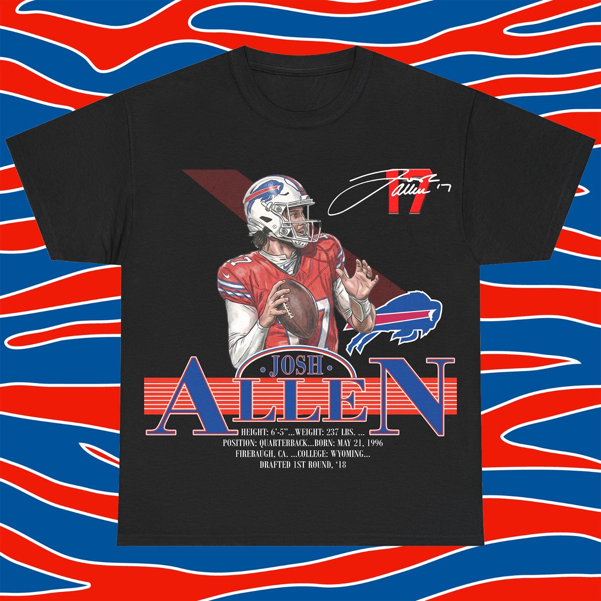 Buffalo Bills Tee | Josh Allen | Player Profile