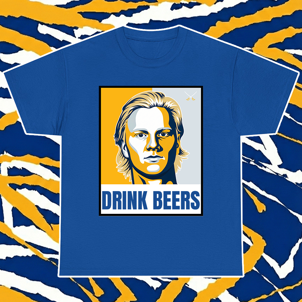 Buffalo Sabres Tee | Rasmus Dahlin | Drink Beers