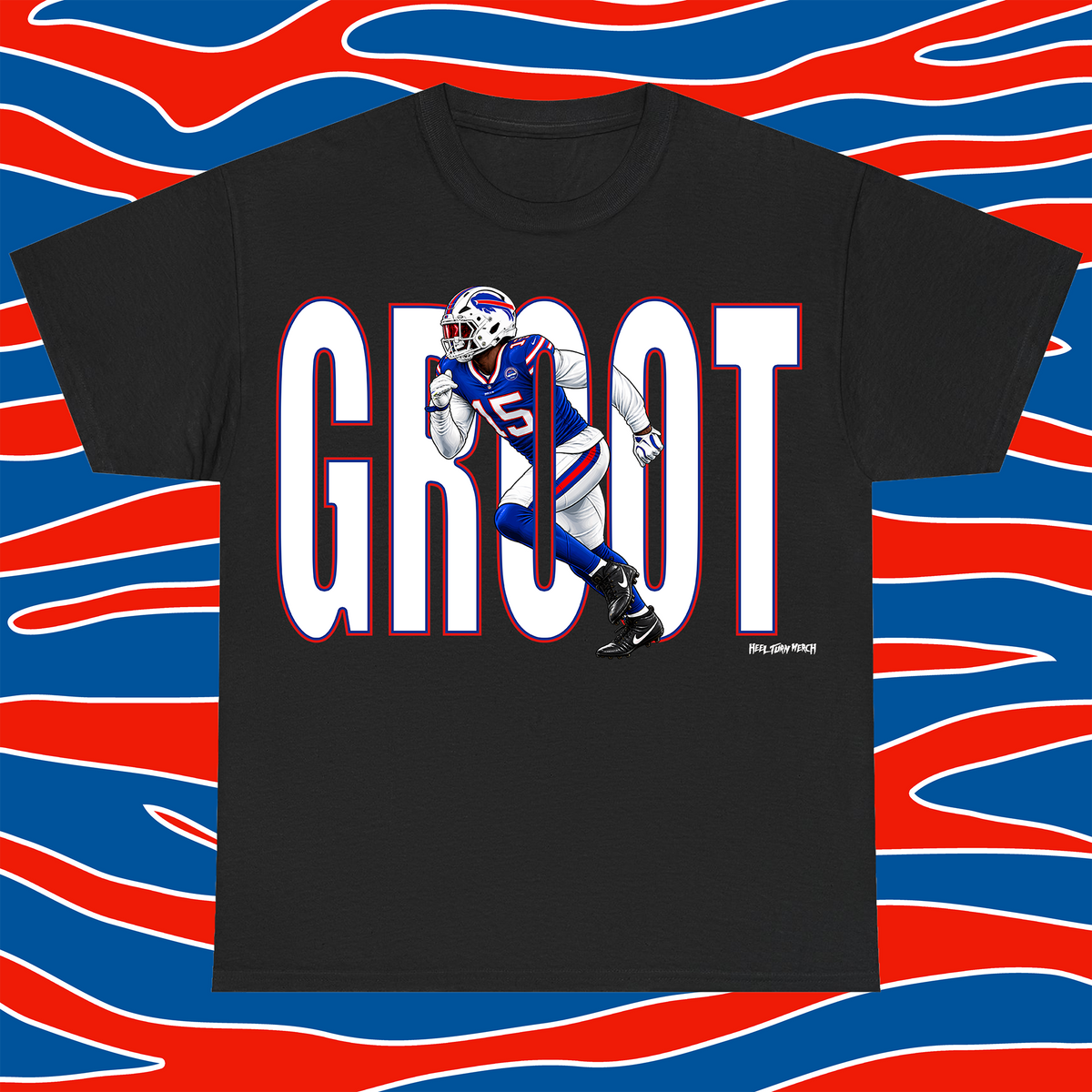 Buffalo Bills Tee | Greg Rousseau | GROOT