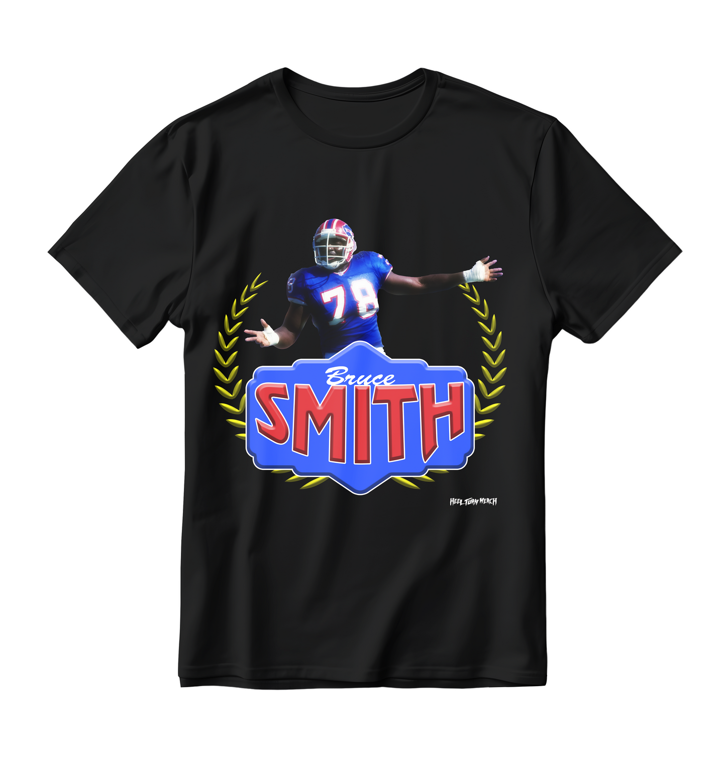 Buffalo Bills Tee | Bruce Smith | The Gold Standard