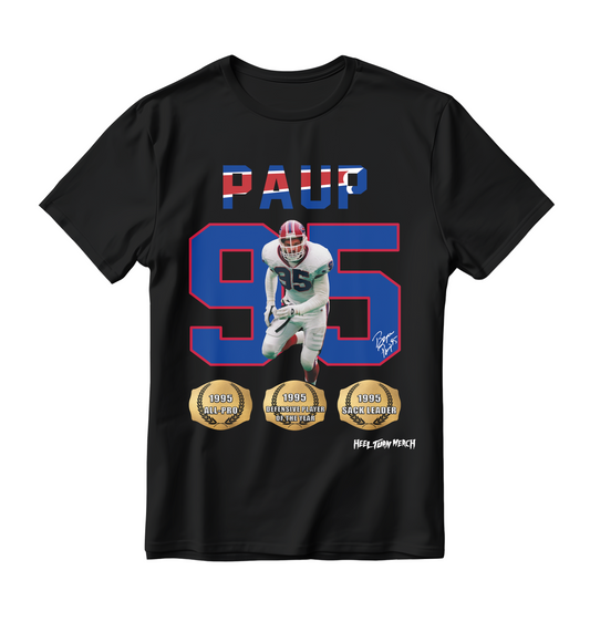 Buffalo Bills Tee | Bryce Paup | Menace of 95