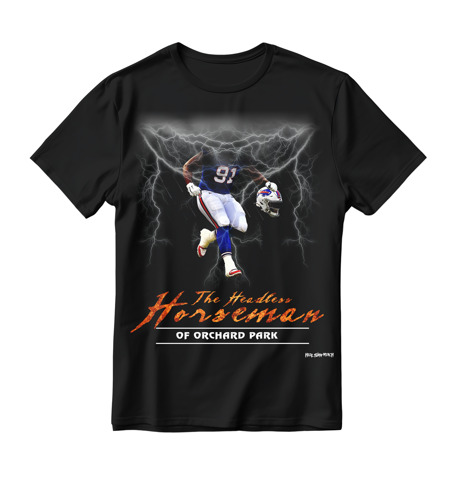 Buffalo Bills Tee | Ed Oliver | Headless Horseman