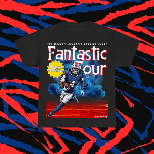 Buffalo Bills Tee | James Cook | Fantastic Four