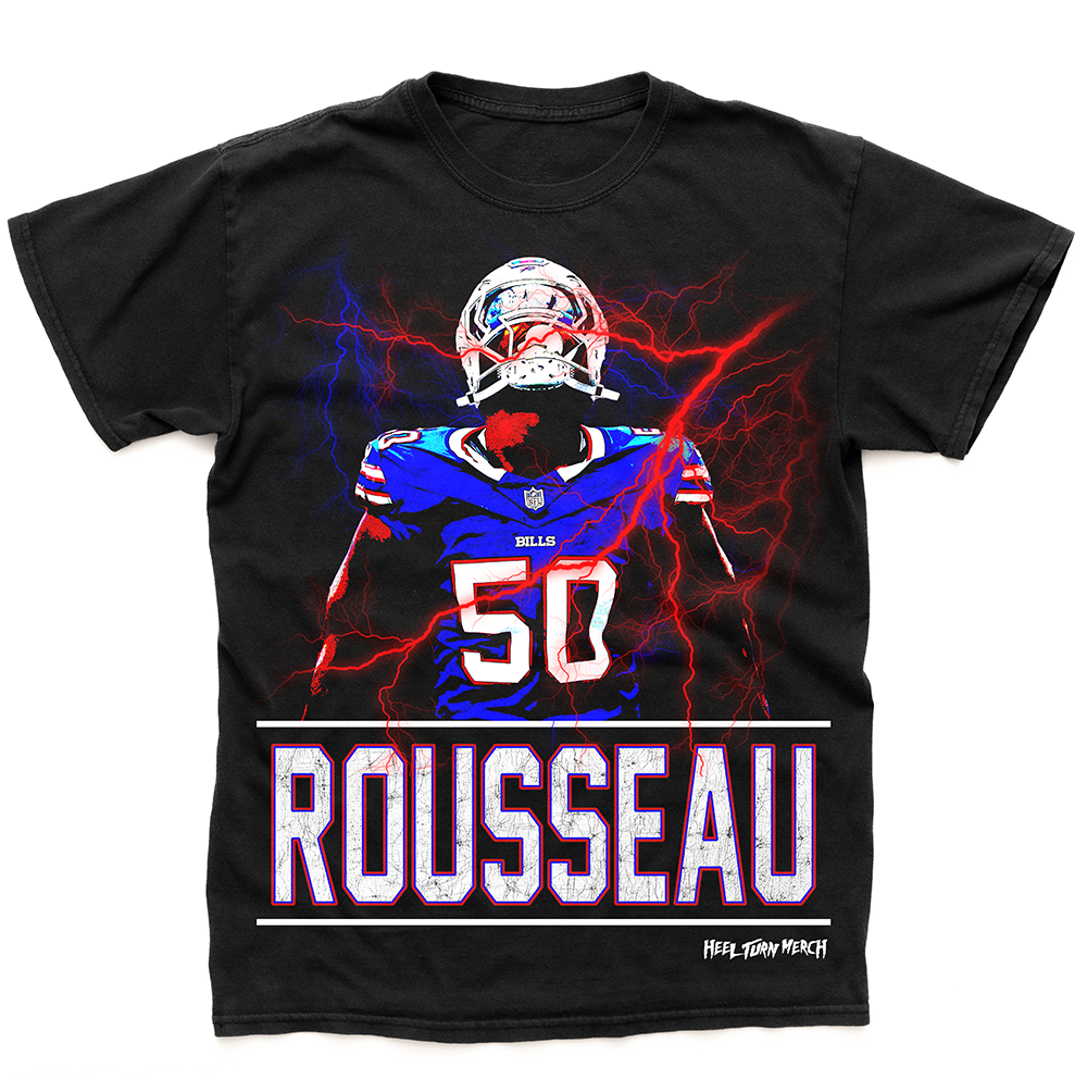 Buffalo Bills Tee | Greg Rousseau | Storms Edge