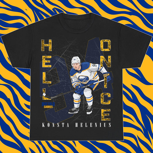 Buffalo Sabres Tee | Konsta Helenius | Hell On Ice