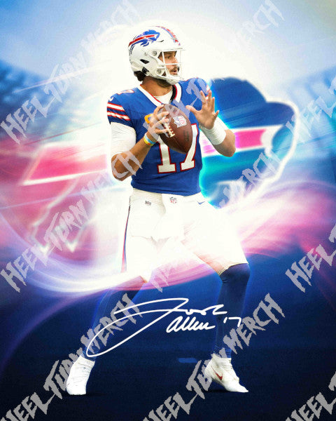 Josh Allen Signed Photo