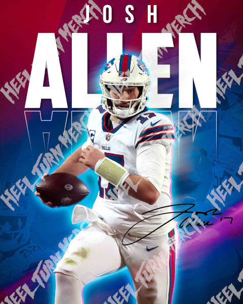 Josh Allen Signed Photo