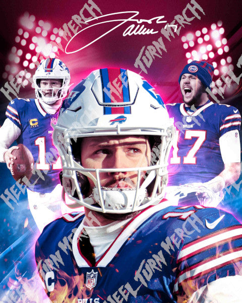 Josh Allen Signed Photo