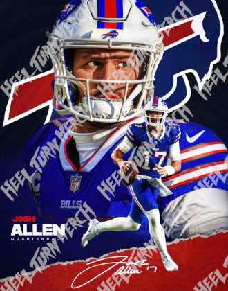 Josh Allen Signed Photo