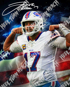 Josh Allen Signed Photo