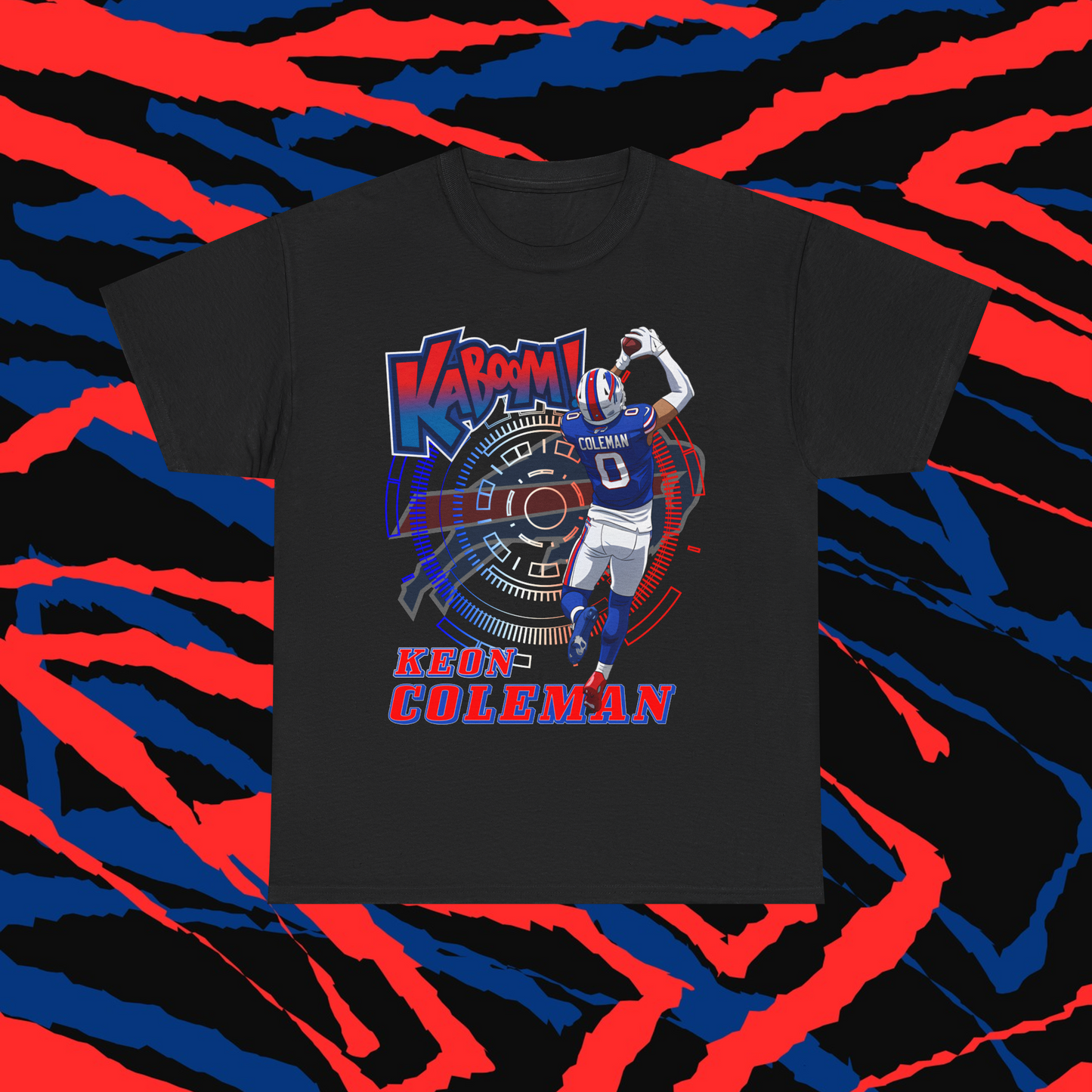 Buffalo Bills Tee | Keon Coleman | Kaboom