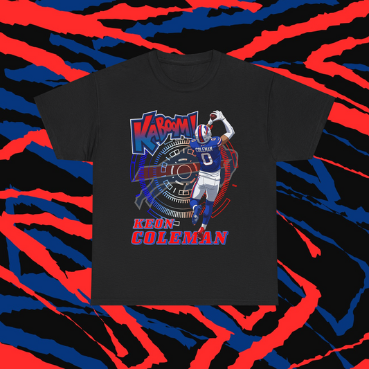 Buffalo Bills Tee | Keon Coleman | Kaboom