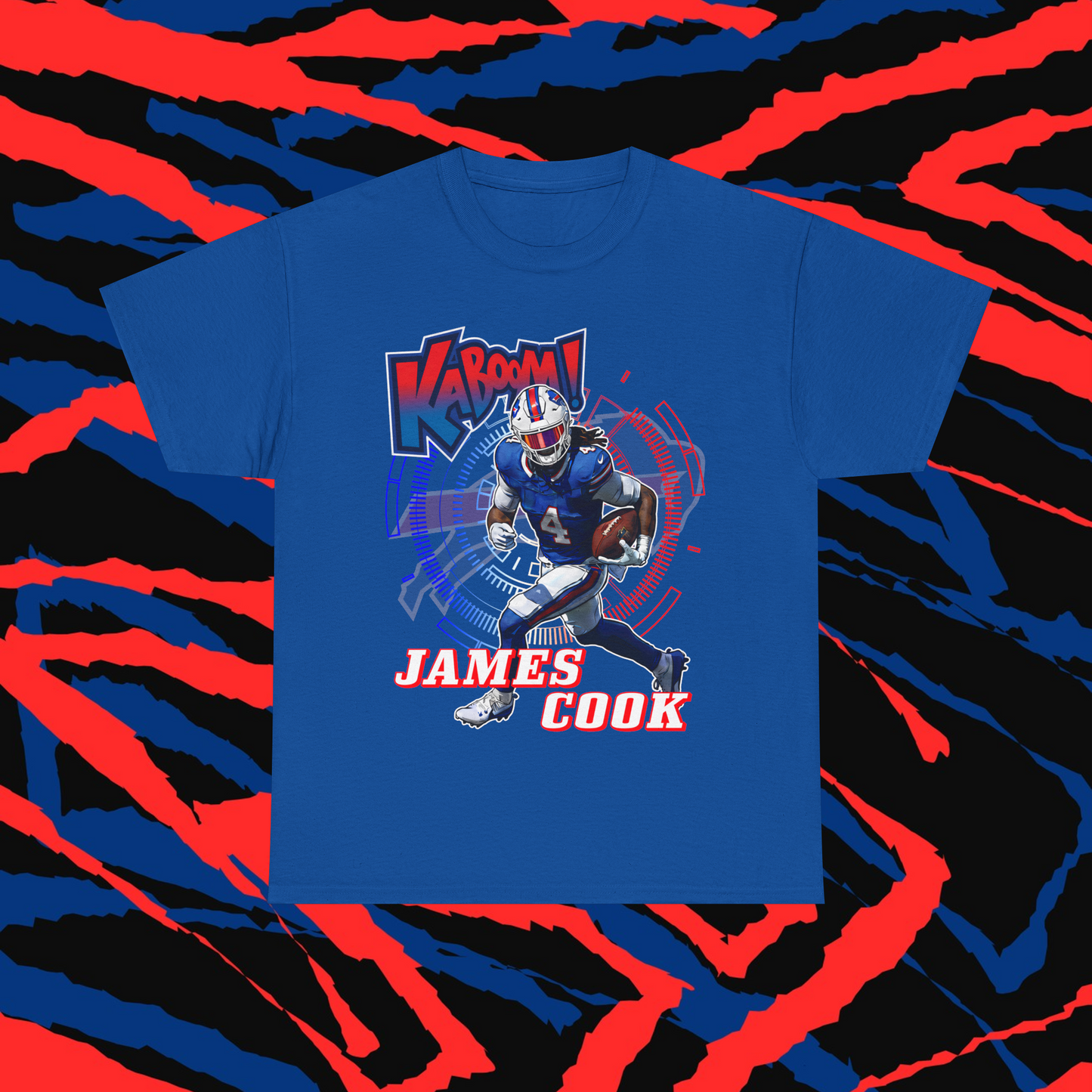 Buffalo Bills Tee | James Cook | Kaboom