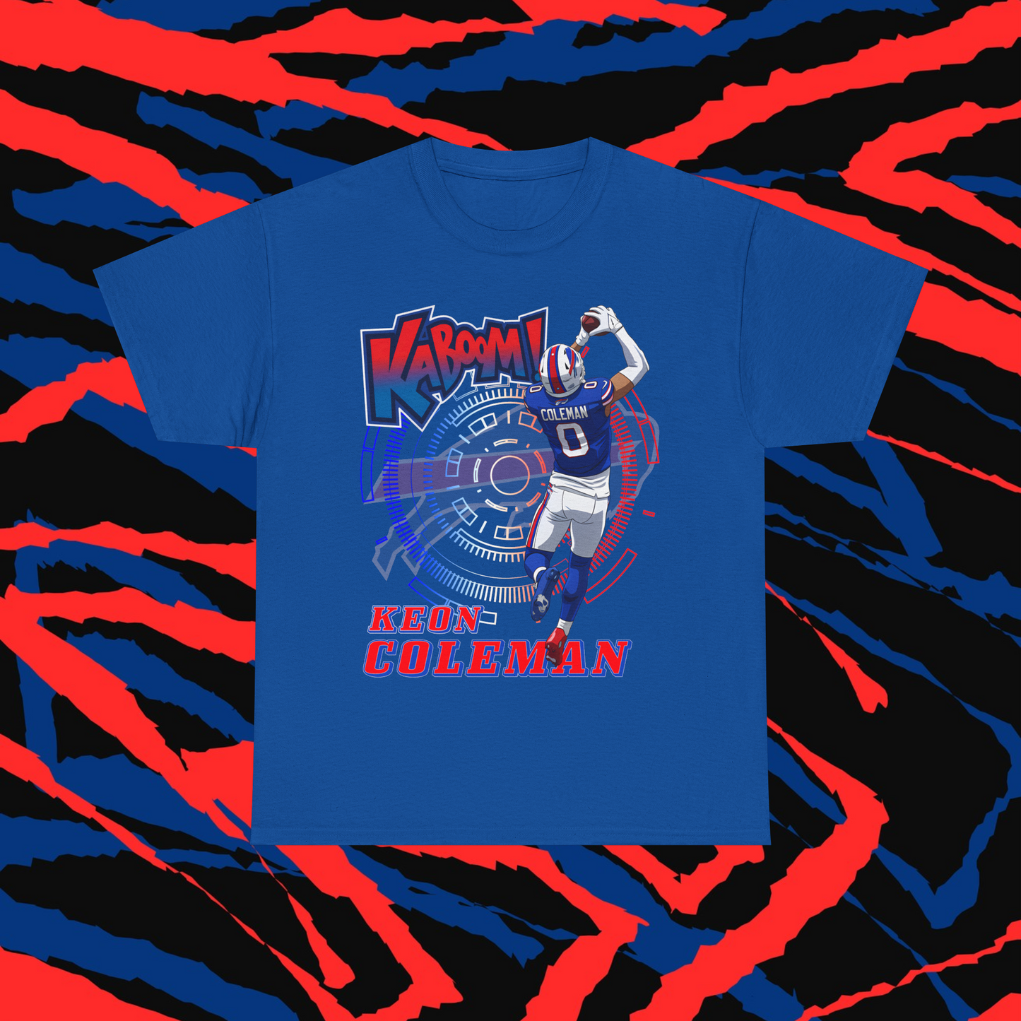 Buffalo Bills Tee | Keon Coleman | Kaboom