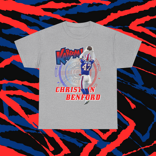Buffalo Bills Tee | Christian Benford | Kaboom
