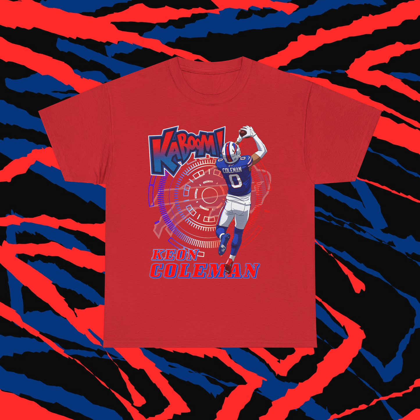 Buffalo Bills Tee | Keon Coleman | Kaboom