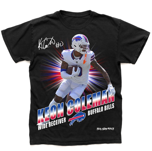 Buffalo Bills Tee | Keon Coleman | First Game