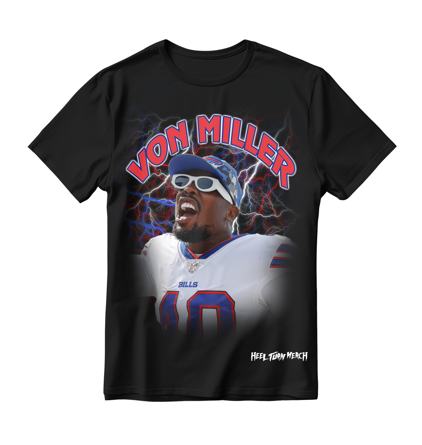 Buffalo Bills Tee | Von Miller | Mafia Storm