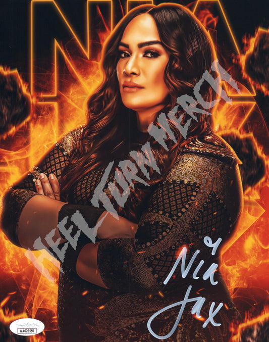 Nia Jax | Signed Metallic | Inferno